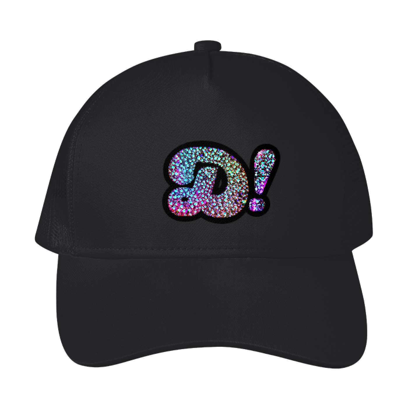 D! Black Mesh SnapBack