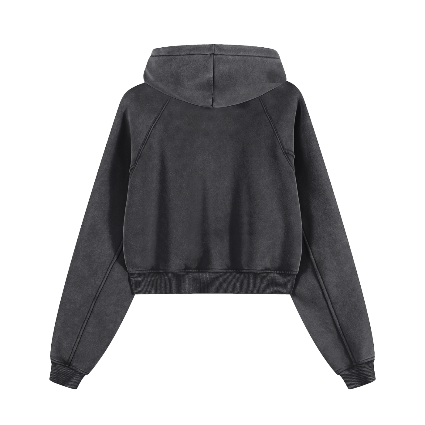 ROME DWBD Snow Washed Cropped Hoodie