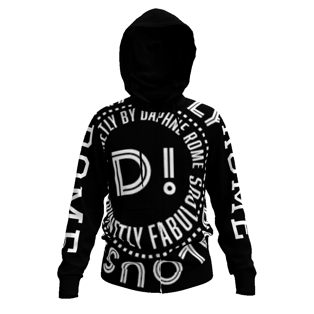 All-Over Print Men's Zip Hoodie