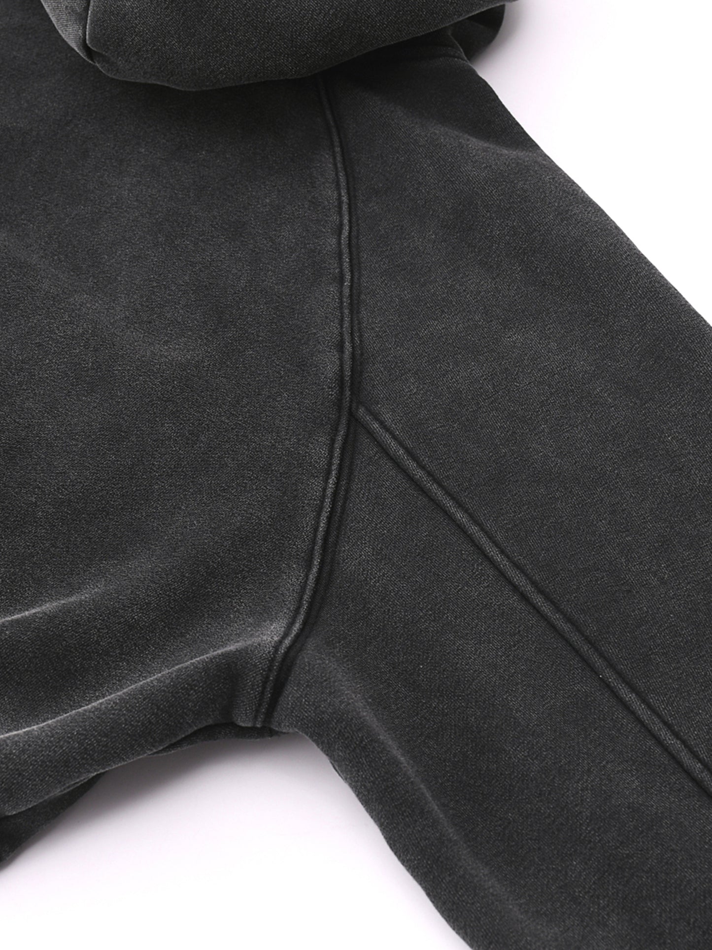 ROME DWBD Snow Washed Cropped Hoodie