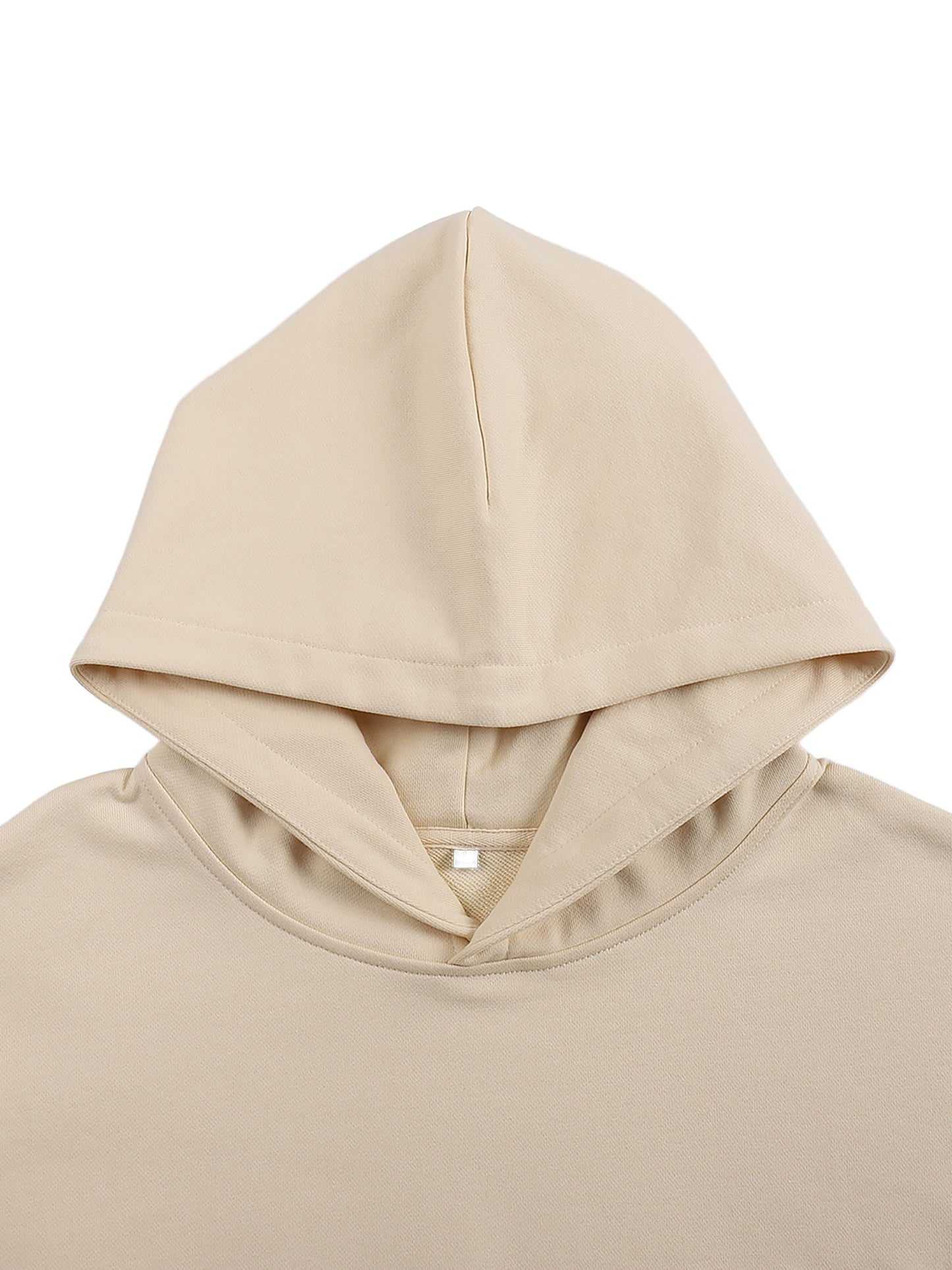 DAPHNETLY! Cream Boxy Hoodie