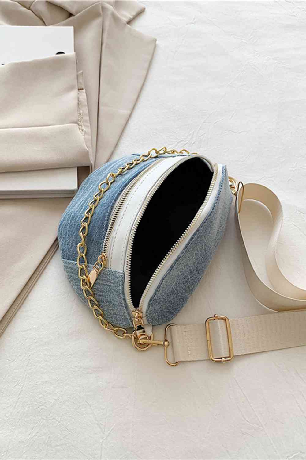 Denim Sling Bag